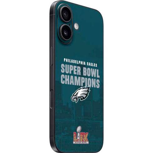 NFL Philadelphia Eagles Super Bowl LIX Champions iPhone 16 Plus Skin